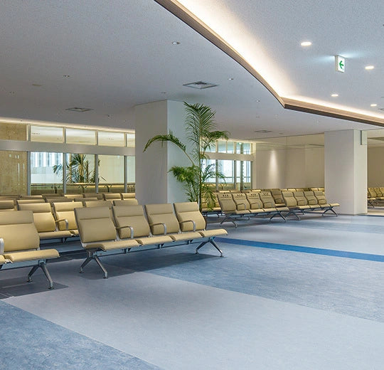 Forbo Marmoleum Marbled 3828 blue heaven