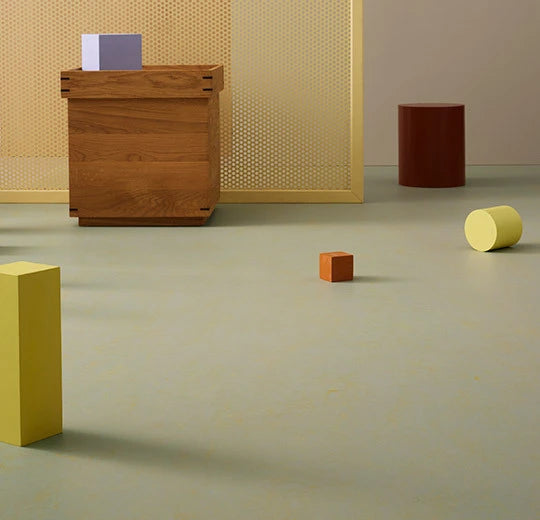 Forbo Marmoleum Concrete 3733 yellow shimmer