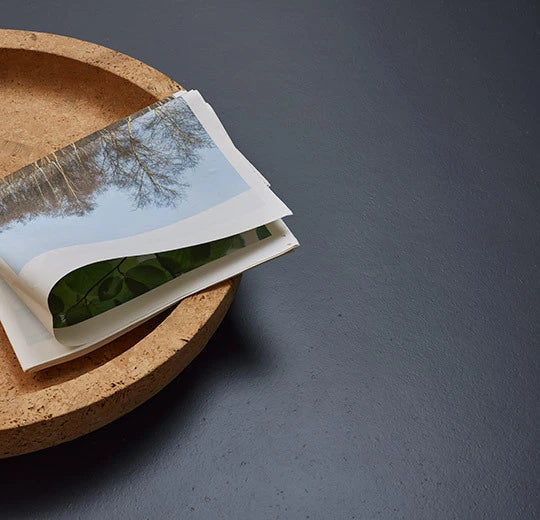 Forbo Marmoleum Cocoa 3583 chocolate blues