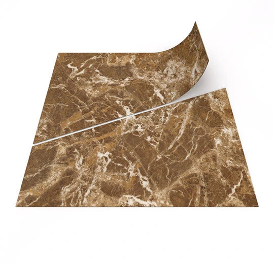 Forbo Allura Dryback 0.7 Ochre Marble Trapezoid 63782DR7
