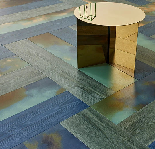 Forbo Allura Decibel 0.8 Deep Blue Ash 9717AD8