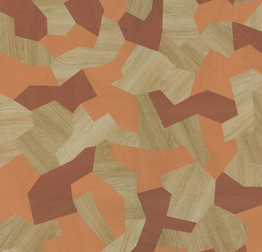 Sarlon Graphic Terracotta Shaped Wood