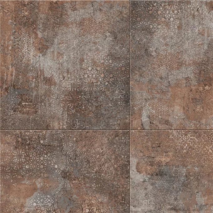 Expona Design PUR Rusted Stencil Concrete 9141
