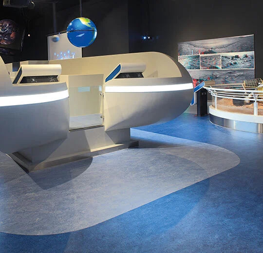 Forbo Marmoleum Marbled 3030 blue