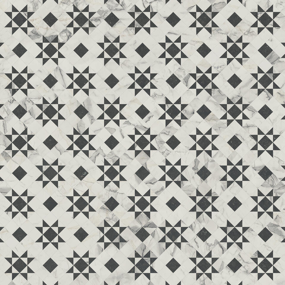 Victorian Marble BLACK & WHITE 260045002
