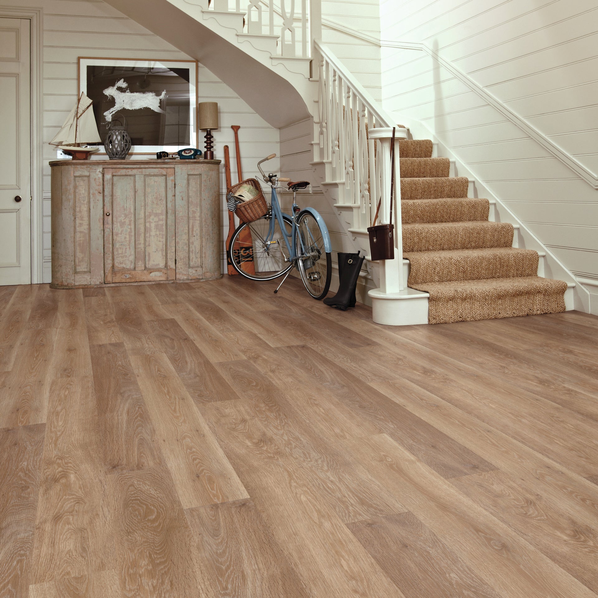 Karndean Knight Tile Rigid Core Pale Limed Oak SCB-KP94-6