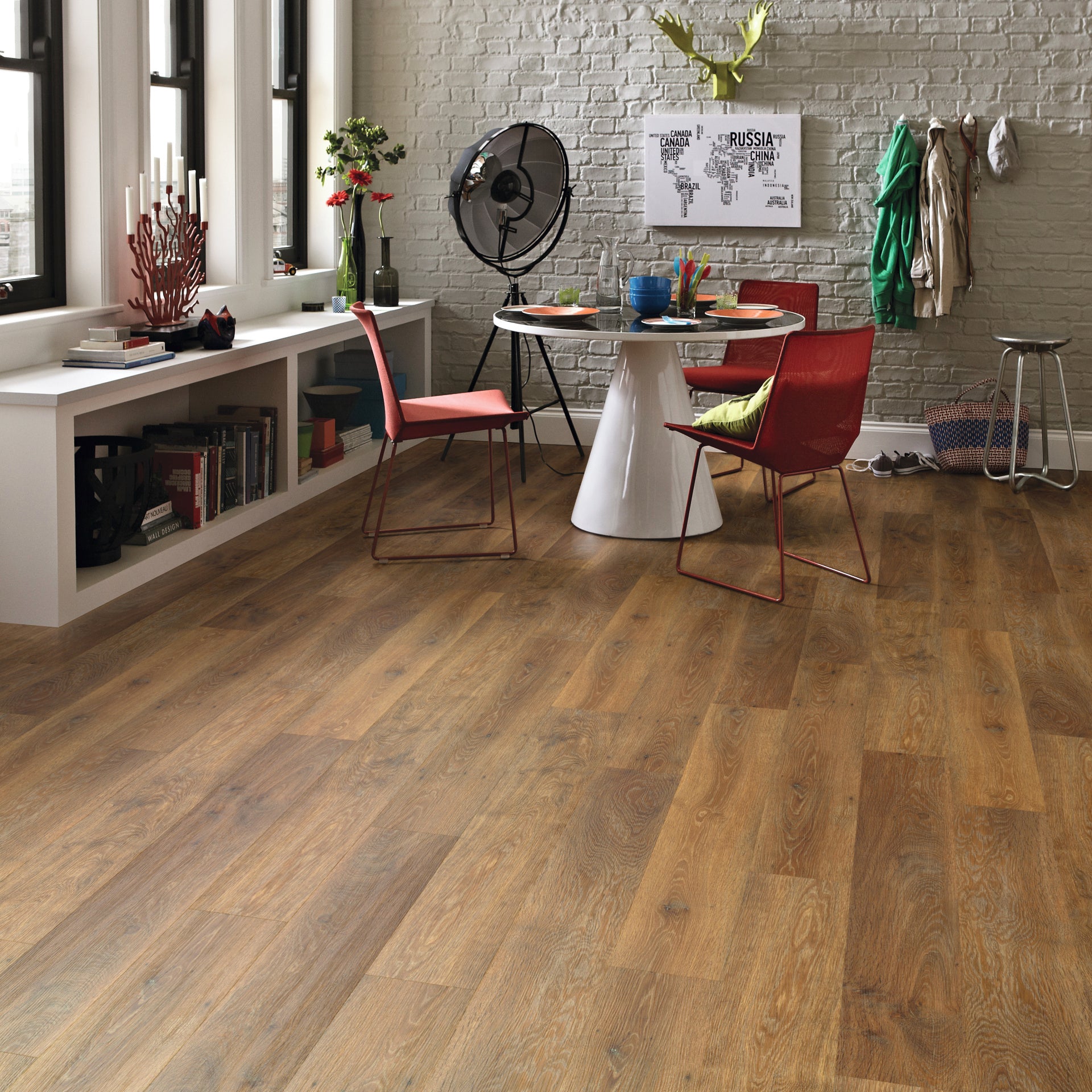 Karndean Knight Tile Rigid Core Classic Limed Oak SCB-KP97-6