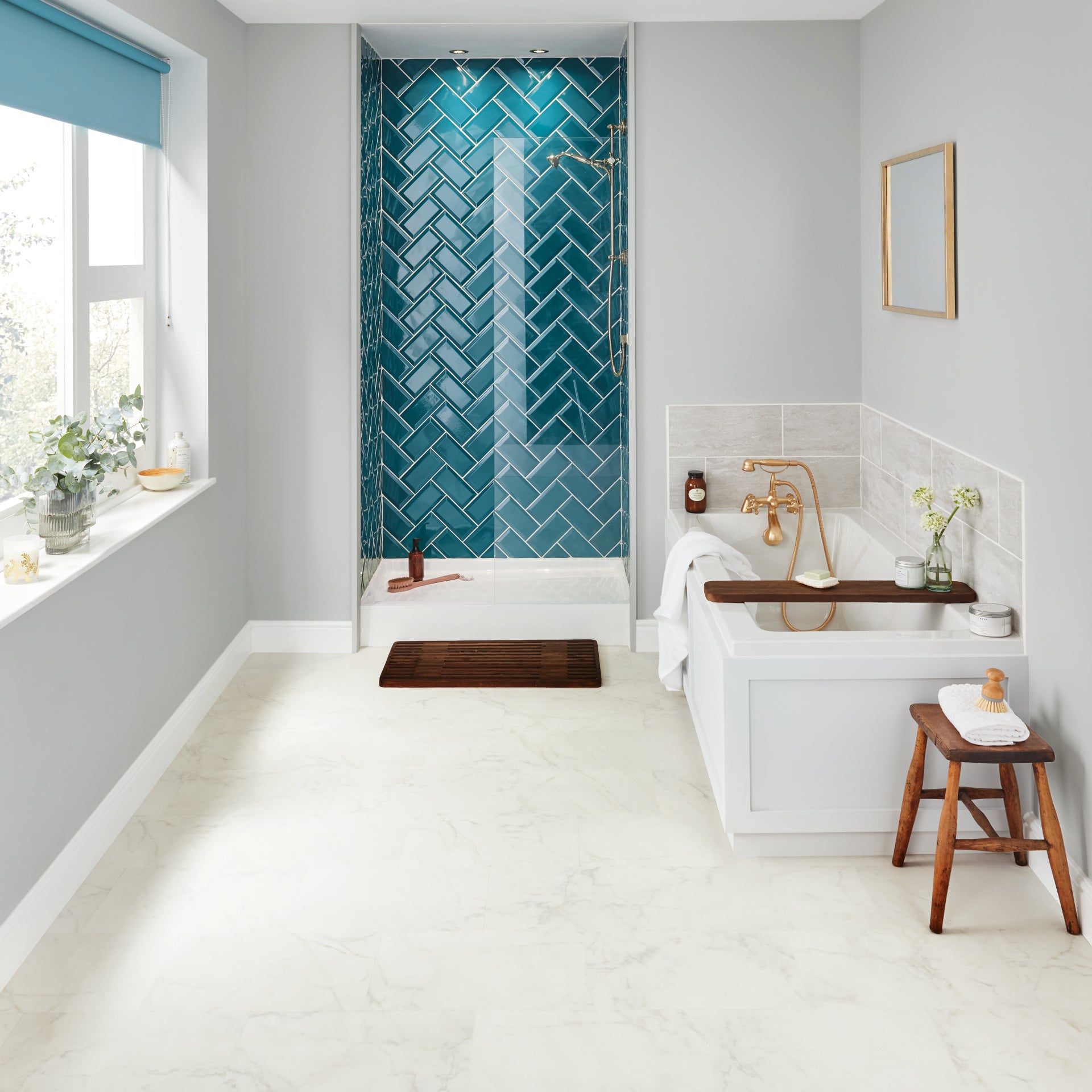 Karndean Knight Tile Rigid Core Frosted Marble SCB-ST26-18