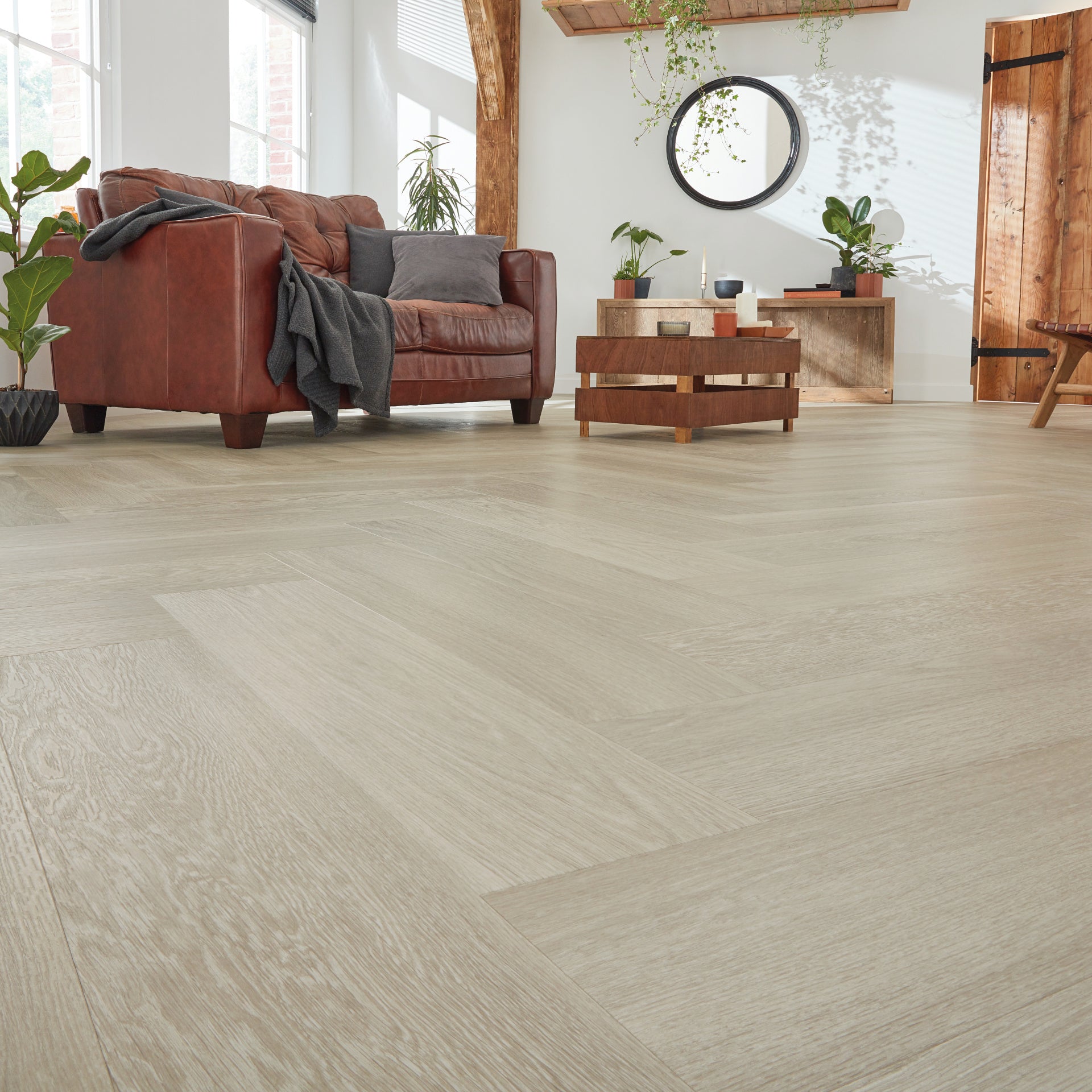 Karndean Van Gogh Grey Brushed Oak SM-VGW120T Vinyl Flooring