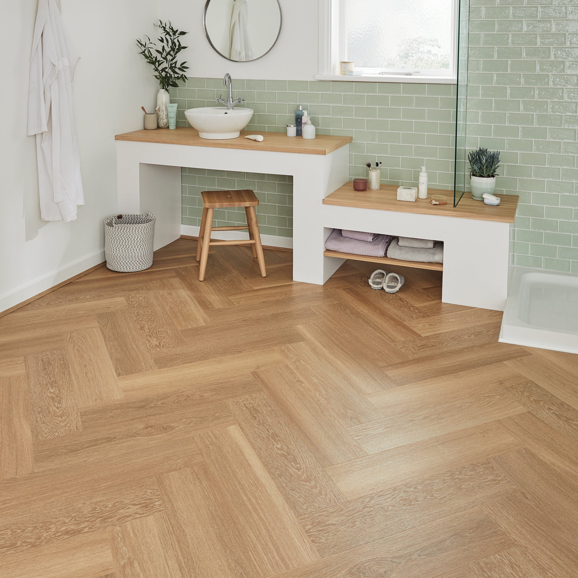 Karndean Van Gogh Warm Brushed Oak SM-VGW121T Vinyl Flooring