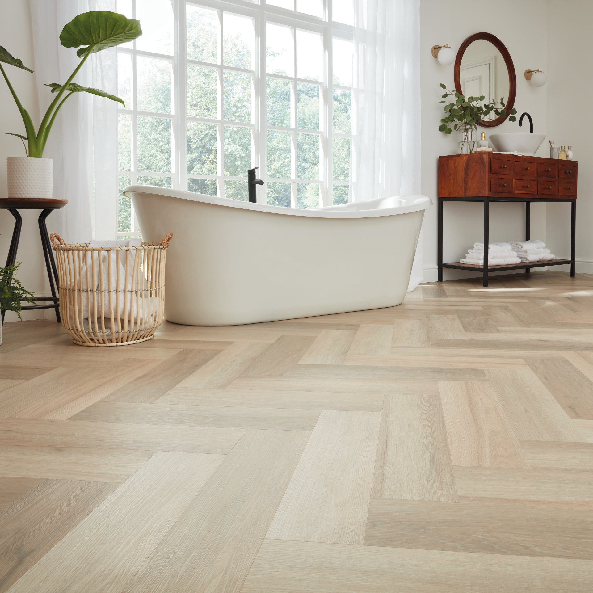 Karndean Van Gogh Texas White Ash SM-VGW8105 Vinyl Flooring