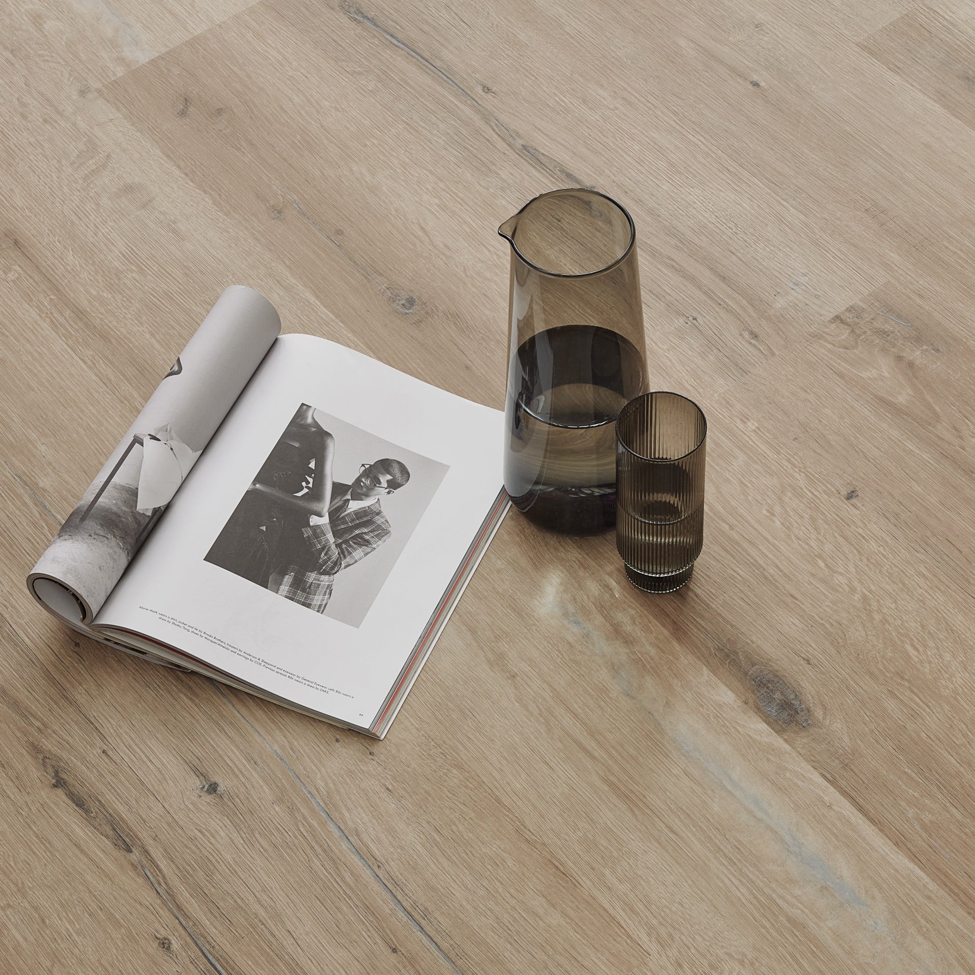Karndean Knight Tile Washed Character Oak KP144 Vinyl Flooring