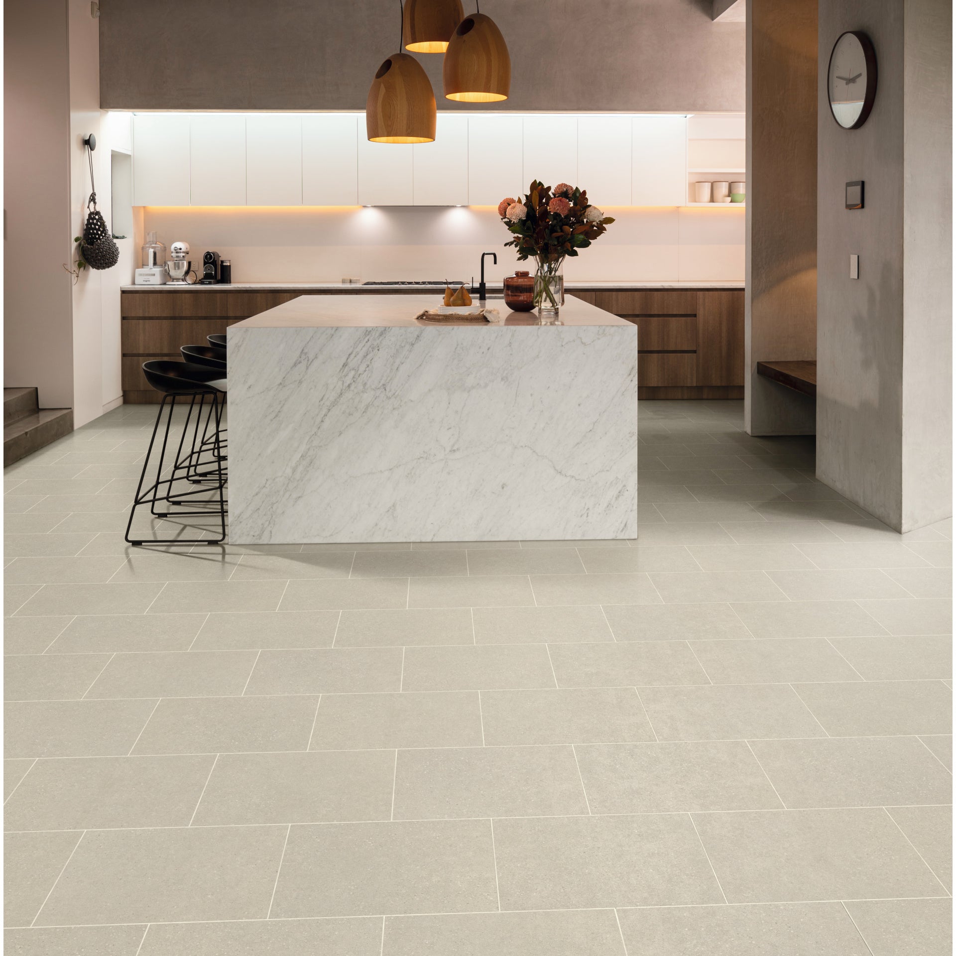 Karndean Knight Tile Lucerne Stone ST25 Vinyl Flooring