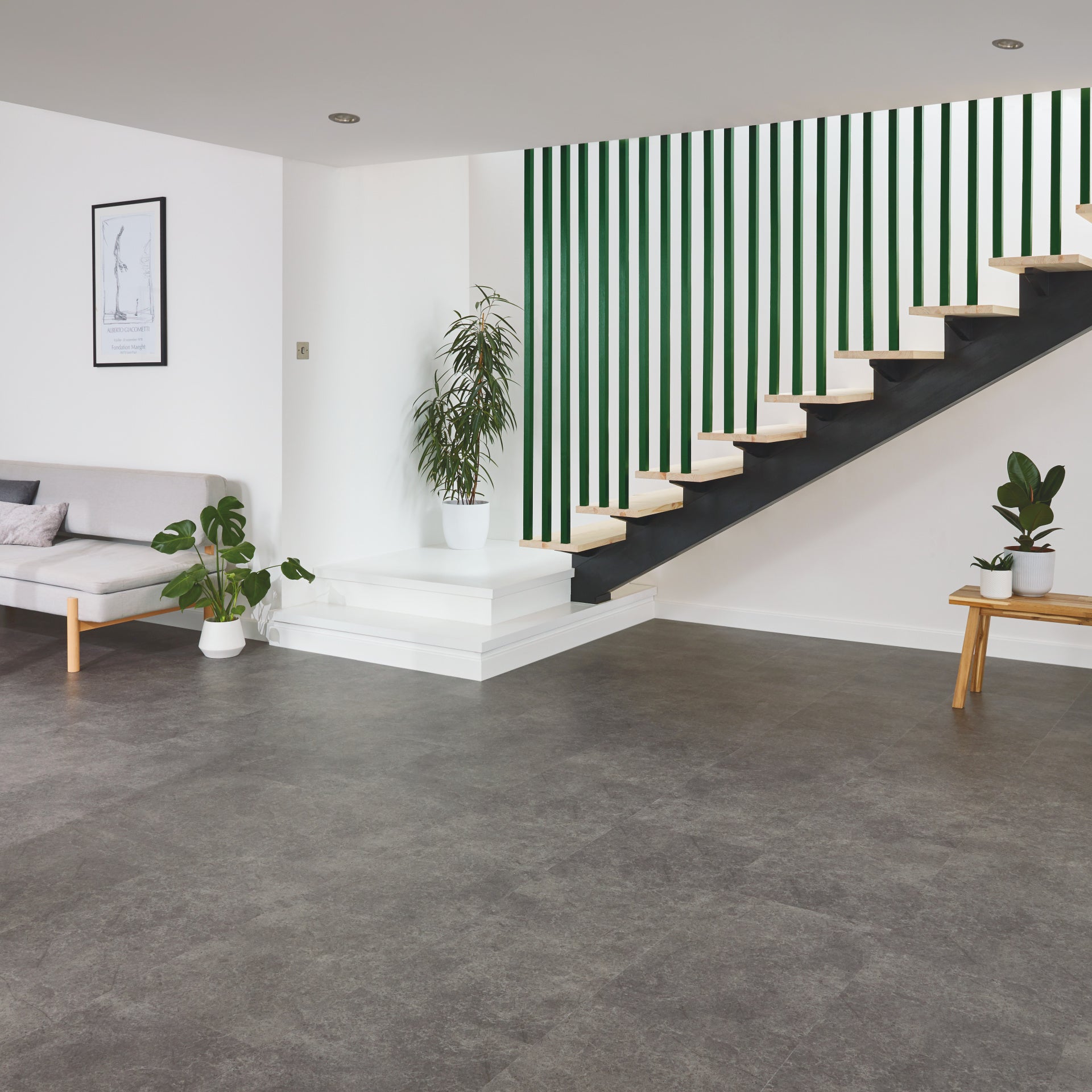 Karndean Van Gogh Volcanic Black VGT2406 Vinyl Flooring