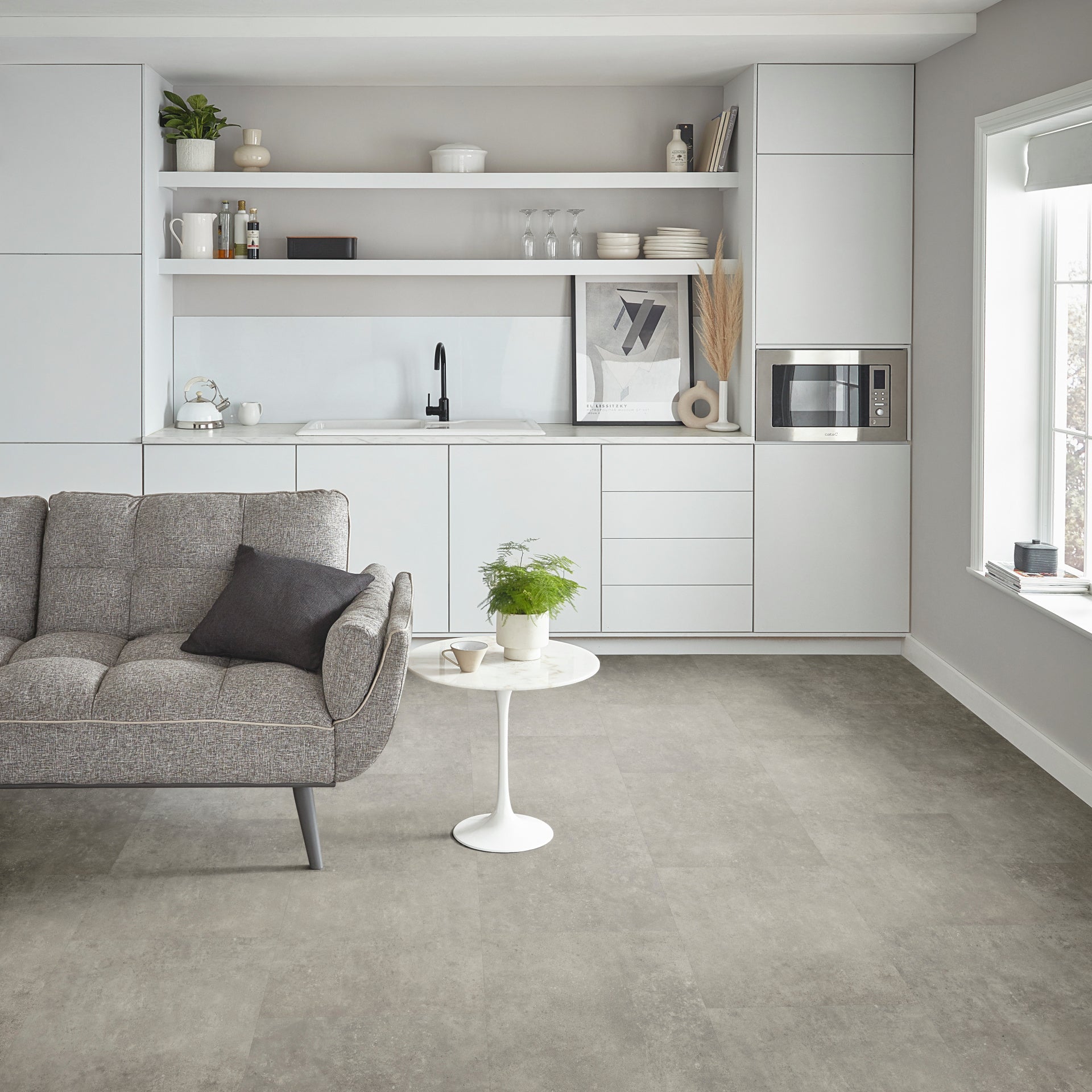Karndean Van Gogh Pebble Grey VGT2410 Vinyl Flooring