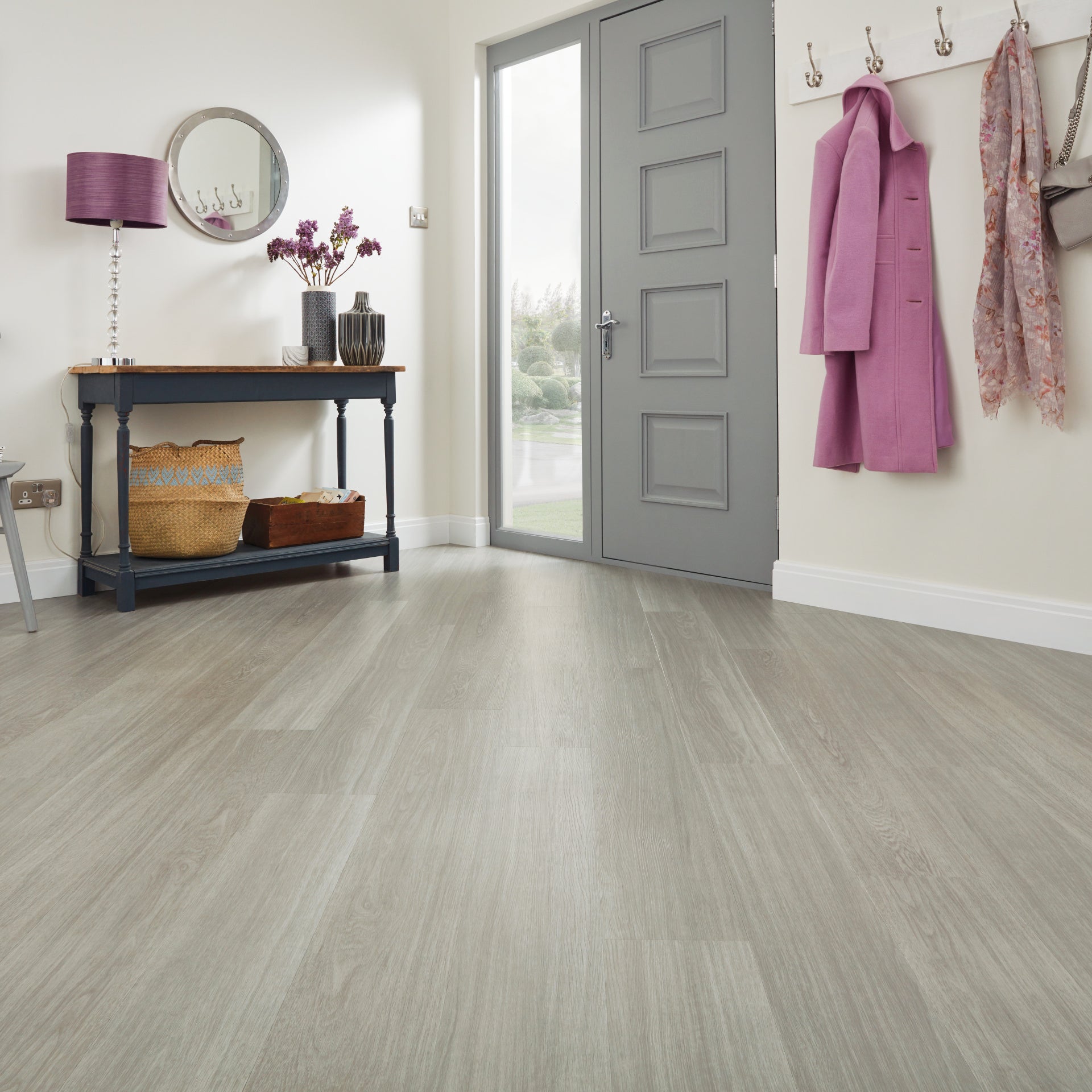 Karndean Van Gogh Cool Grey Oak VGW113T Vinyl Flooring