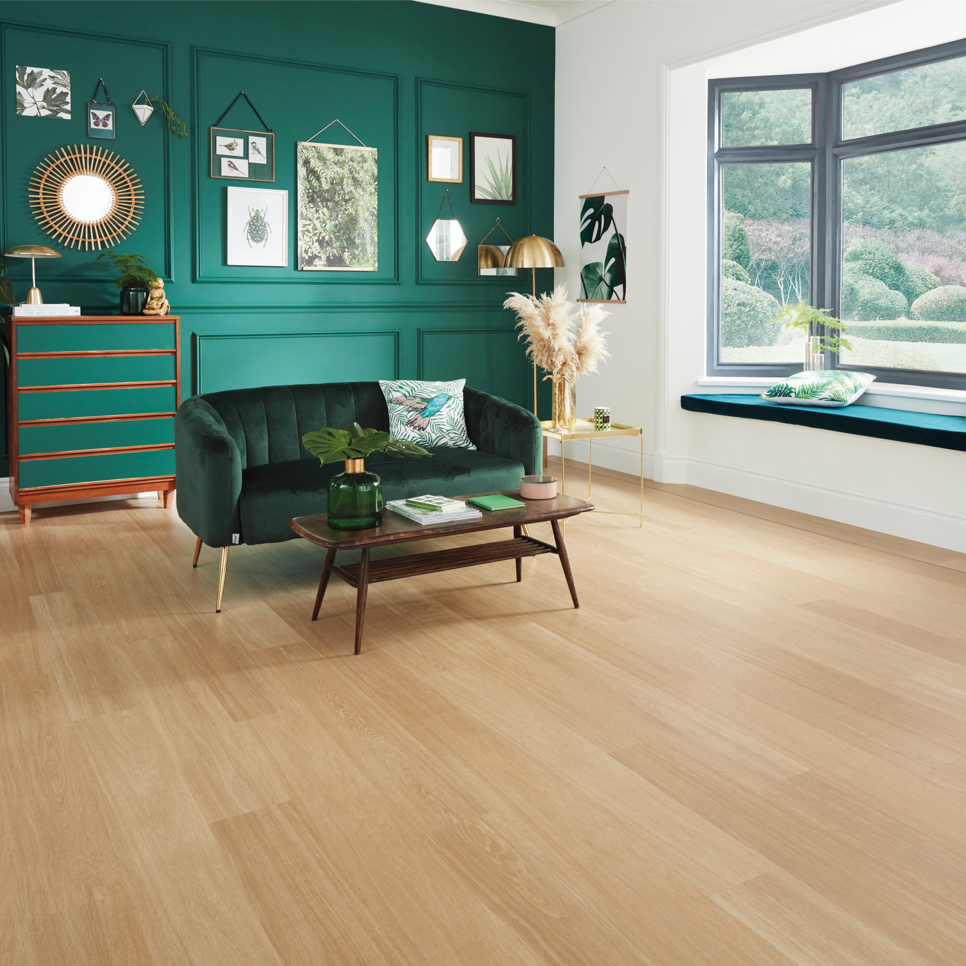Karndean Van Gogh Natural Prime Oak VGW115T Vinyl Flooring