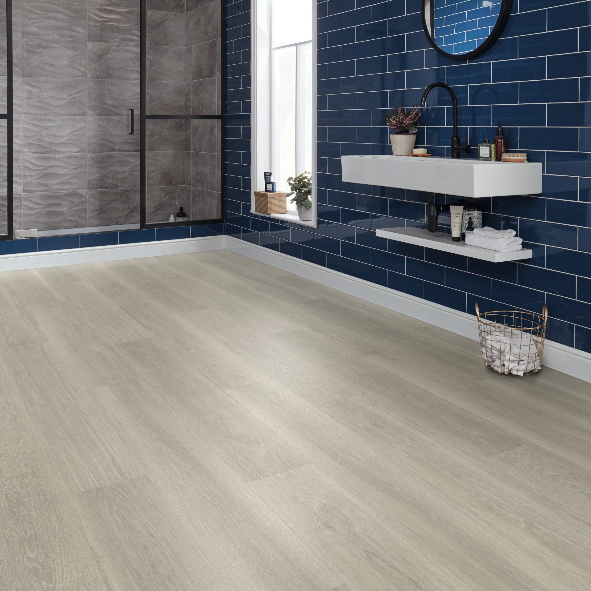 Karndean Van Gogh Grey Brushed Oak VGW120T Vinyl Flooring