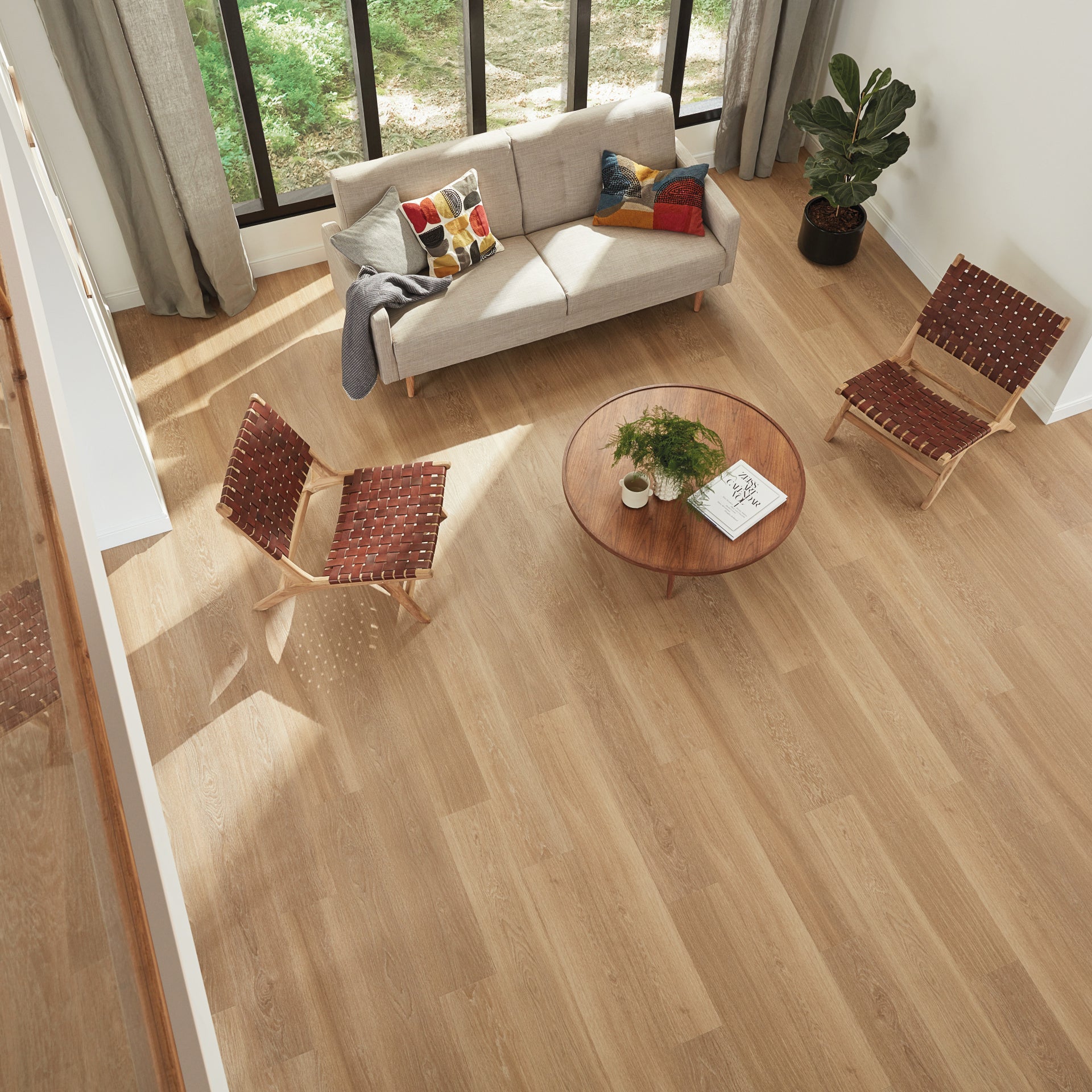Karndean Van Gogh Warm Brushed Oak VGW121T Vinyl Flooring