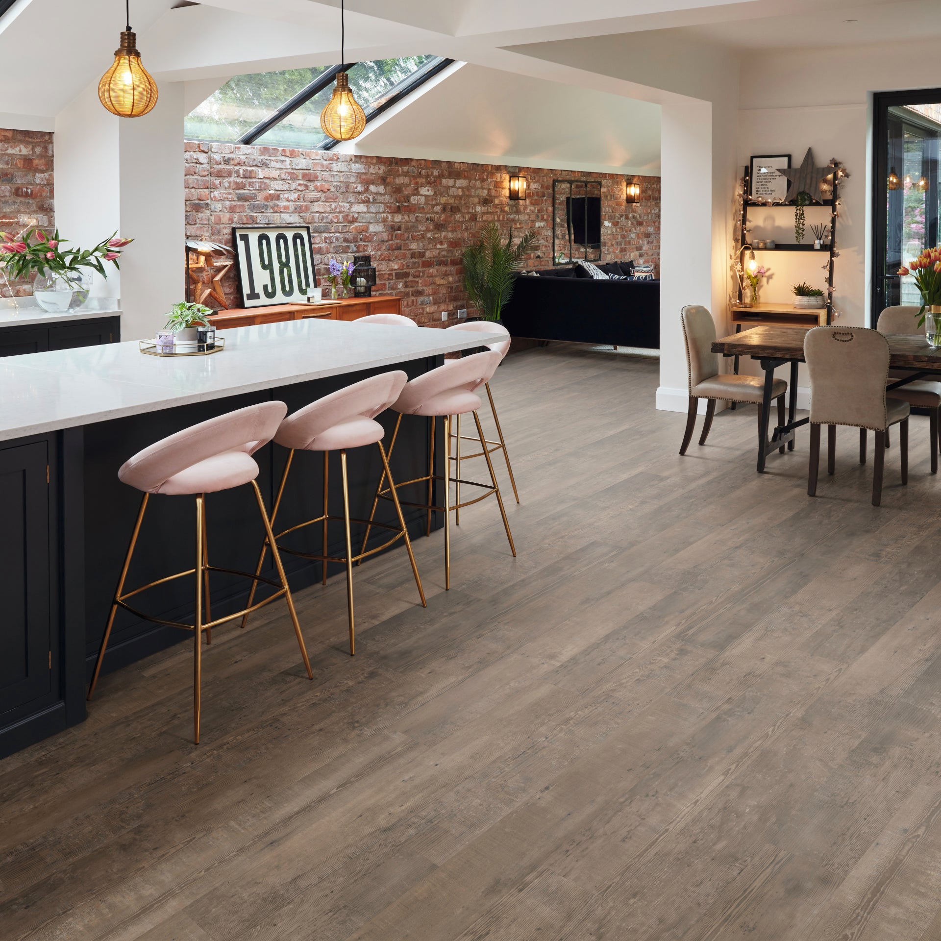 Karndean Van Gogh Smoked School Cedar VGW138T Vinyl Flooring