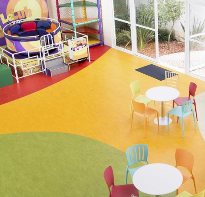 Forbo Marmoleum Marbled 3125 golden sunset - Contract Flooring