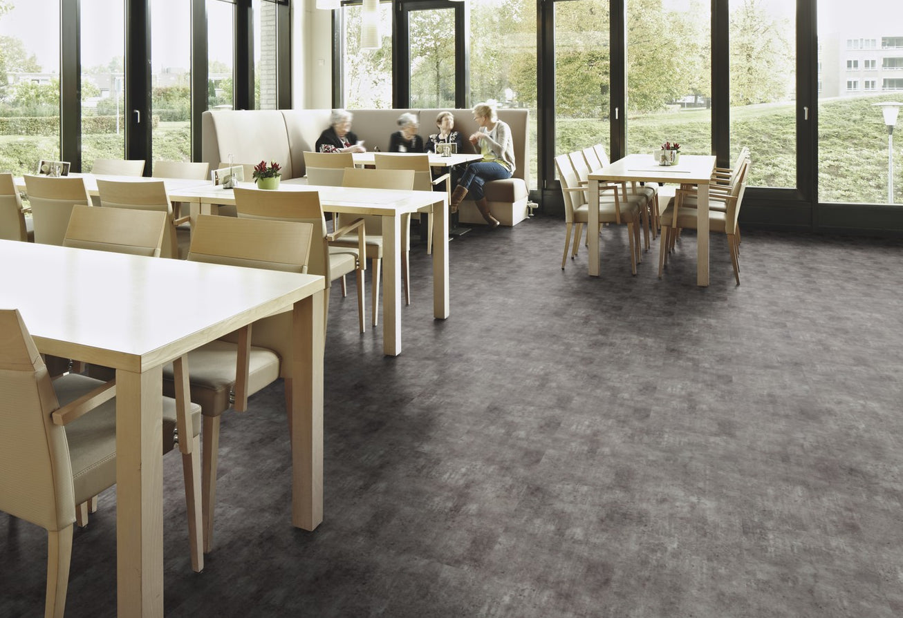 Flotex Planks Concrete Smoke 139003 - Contract Flooring