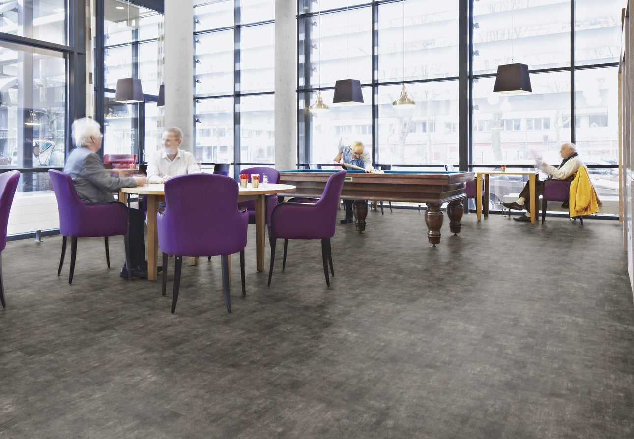 Flotex Planks Concrete Thunder 139002 - Contract Flooring