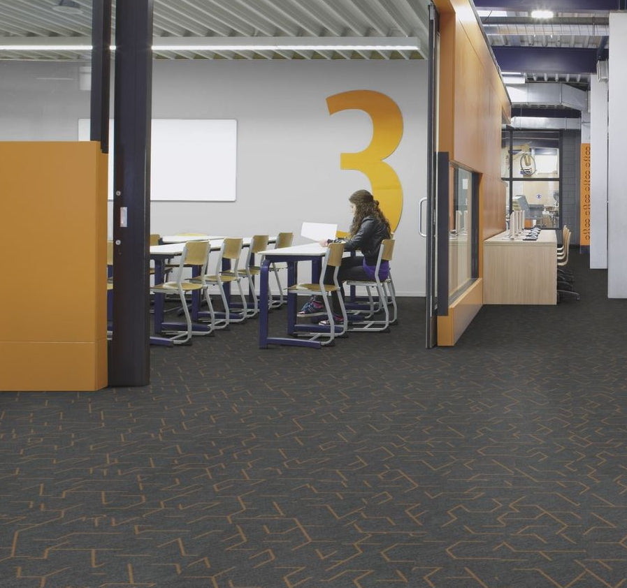 Flotex Planks Triad Amber Line 131014 - Contract Flooring