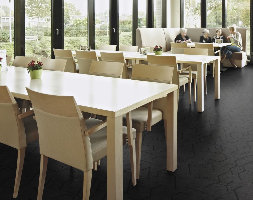 Flotex Planks Triad Anthracite 131017 - Contract Flooring