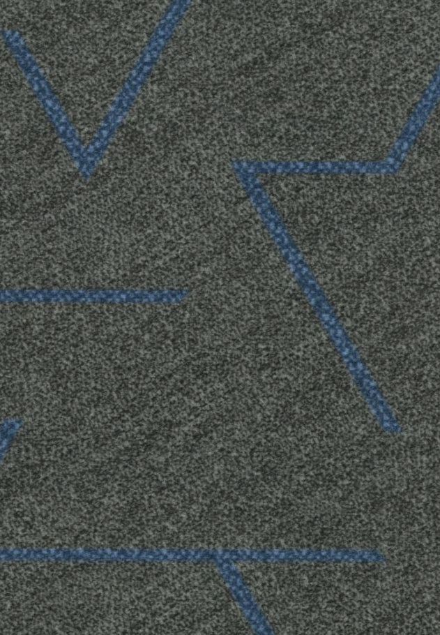 Flotex Planks Triad Blue Line 131012 - Contract Flooring