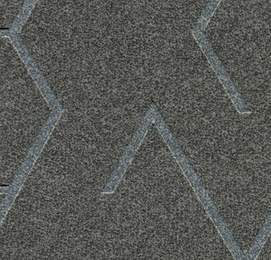 Flotex Planks Triad Emboss Zinc 121001 - Contract Flooring