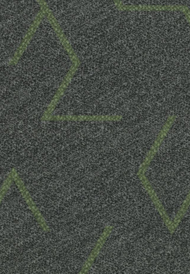 Flotex Planks Triad Green Line 131013 - Contract Flooring