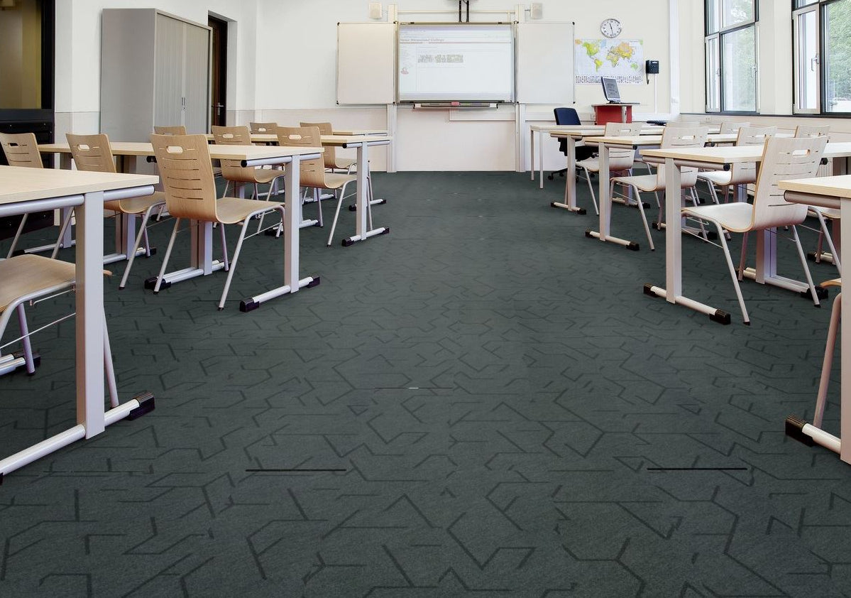 Flotex Planks Triad Shadow 131008 - Contract Flooring