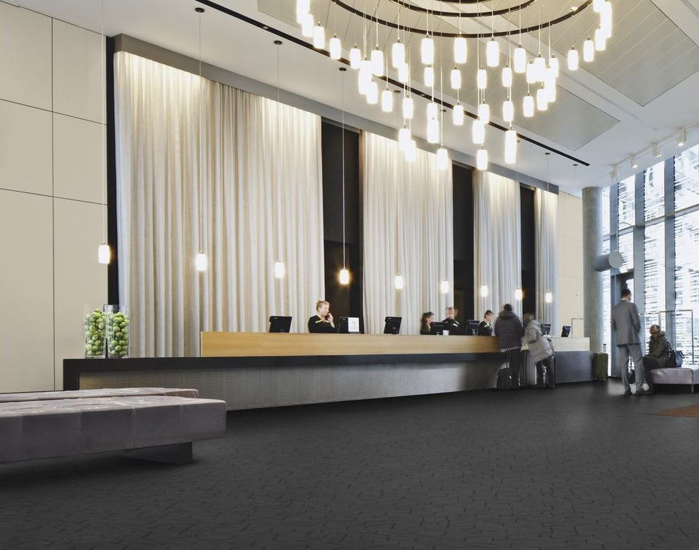 Flotex Planks Triad Silver 131006 - Contract Flooring