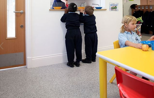 Polysafe Mosaic PUR Orient Grey 4135 - Contract Flooring