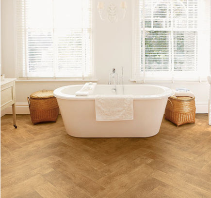 Secura PUR Antique Herringbone 2129 - Contract Flooring