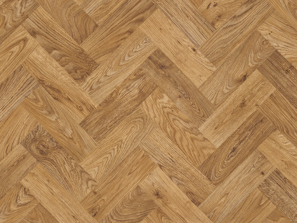 Polyflor Designatex English Oak Parquet - Contract Flooring