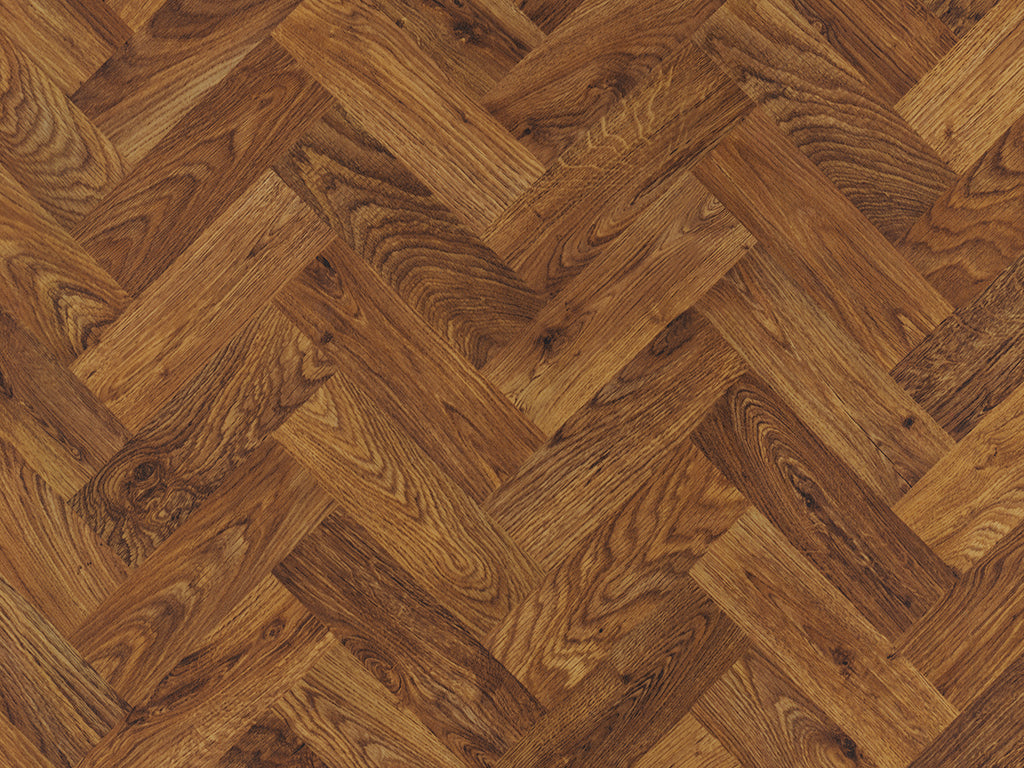 Polyflor Designatex Rich Oak Parquet - Contract Flooring