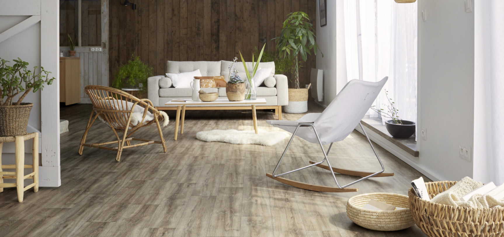 Tarkett Texstar Apunara Oak Dark Grey 27027034 - Contract Flooring