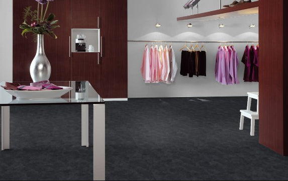 Flotex Calgary Tiles Ash 590010 - Contract Flooring