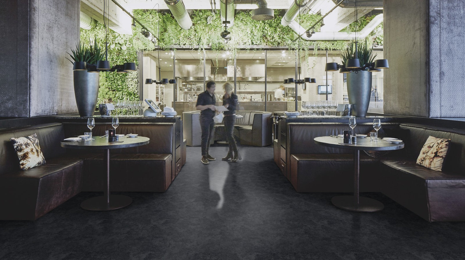 Flotex Calgary Tiles Ash 590010 - Contract Flooring