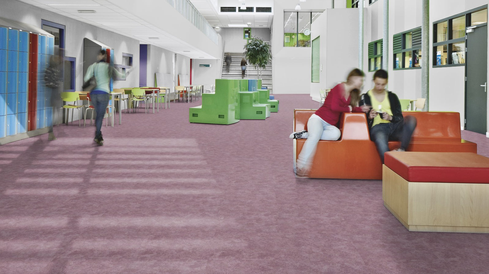 Flotex Calgary Tiles Crystal 590017 - Contract Flooring