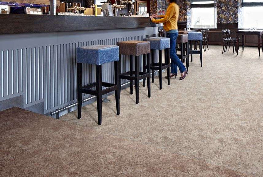 Flotex Calgary Tiles Expresso 590023 - Contract Flooring