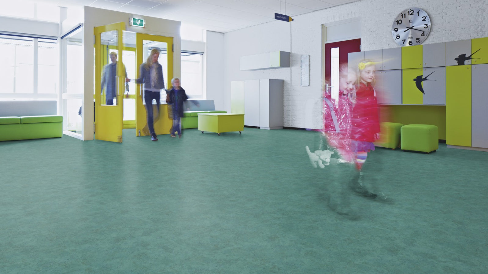 Flotex Calgary Tiles Menthol 590004 - Contract Flooring