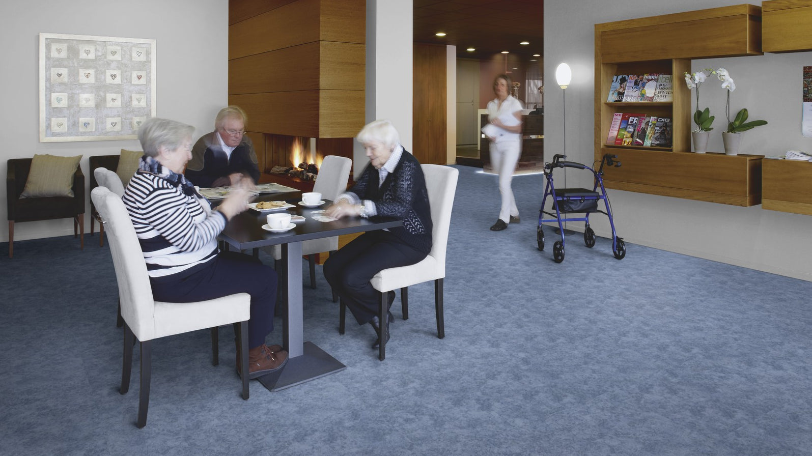 Flotex Calgary Tiles Riviera 590025 - Contract Flooring