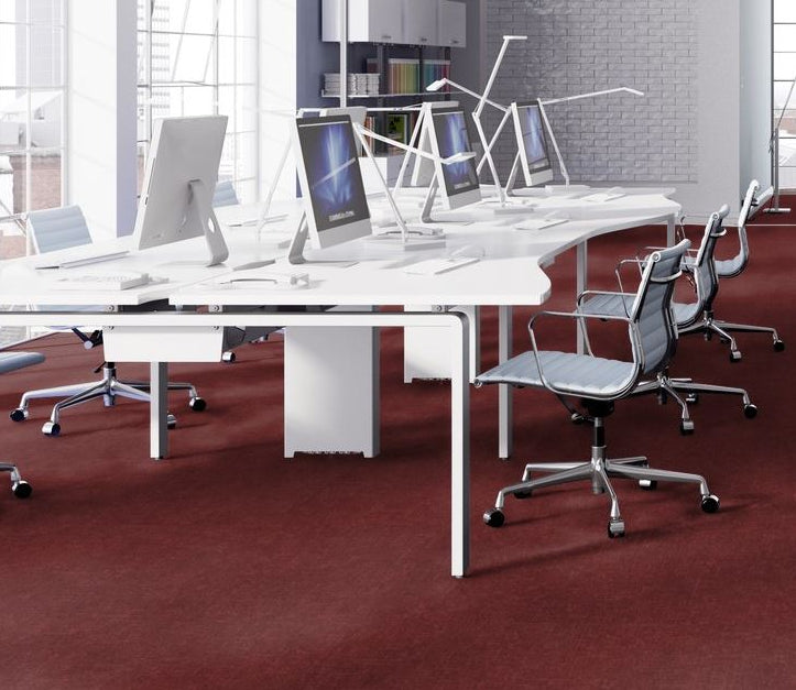 Flotex Metro Tiles Berry 546017 - Contract Flooring