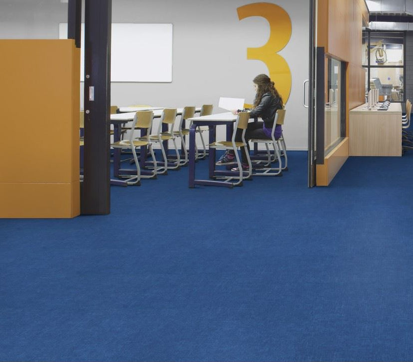 Flotex Metro Tiles Lagoon 546020 - Contract Flooring