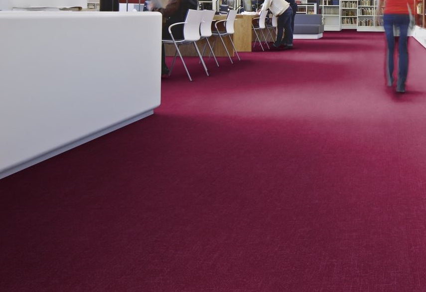 Flotex Metro Tiles Pink 546035 - Contract Flooring