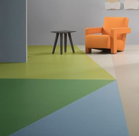 Forbo Marmoleum Piano 364735 nettle green - Contract Flooring