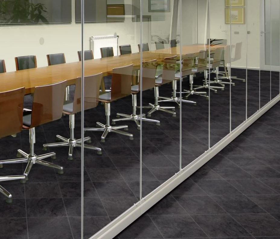 Flotex Stone HD China Black 010046 - Contract Flooring